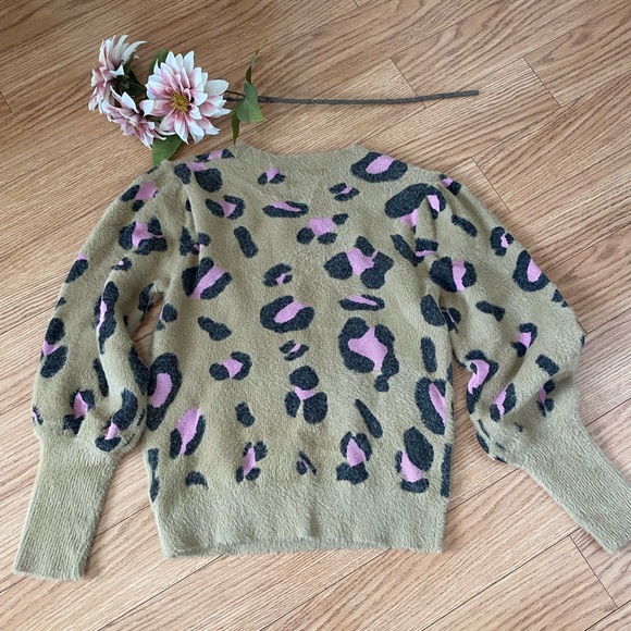 Anthropologie Dolan Left Coast Collection size small cheetah print - Picture 6 of 9